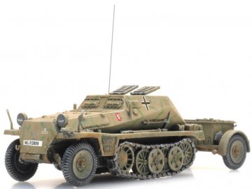 Artitec - Sd.Kfz 252 + Sd.Anh. 32, Wehrmacht, Tarnung, 1/87