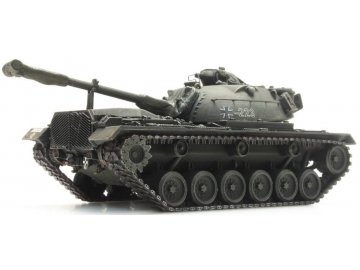 Artitec - M48 A2 (žel.doprava), Bundeswehr, Německo, gelboliv, 1/87