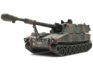 Artitec -  M109 A2 Paladin (žel.doprava), Nizozemská královská armáda, Nizozemsko, 1/87