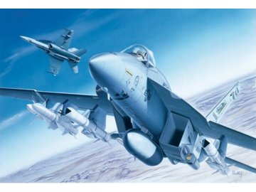 Italeri - F/A-18E SUPER HORNET, Model Kit letadlo 0083, 1/72