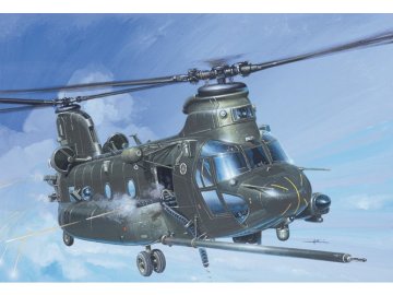 Italeri - MH-47 E SOA CHINOOK TM, Model Kit vrtulník 1218, 1/72