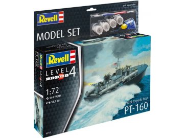 Revell - Patrol Torpedo Boat PT-559 / PT-160, ModelSet loď 65175, 1/72