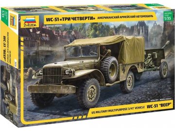 Model Kit military 3656 - Dodge WC-51 &quot;Beep&quot; (1:35)