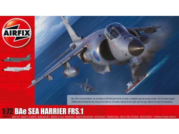 Airfix - Bae Sea Harrier FRS1, Classic Kit letadlo A04051A, 1/72