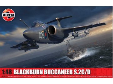 Airfix - Blackburn Buccaneer S.2, Classic Kit letadlo A12012, 1/48