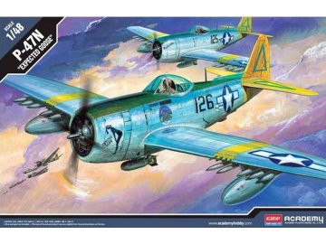 Model Kit letadlo 12281 - P-47N &quot;EXPECTED GOOSE&quot; (1:48)