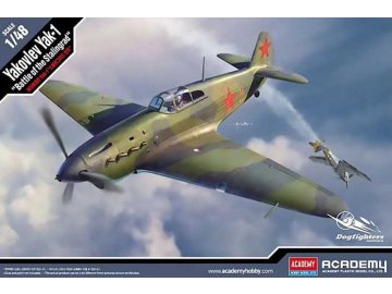 Academy - Yakovlev Yak-1 "Battle of the Stalingrad", Model Kit letadlo 12343 , 1/48