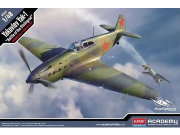 Model Kit letadlo 12343 - Yakovlev Yak-1 &quot;Battle of the Stalingrad&quot; (1:48)