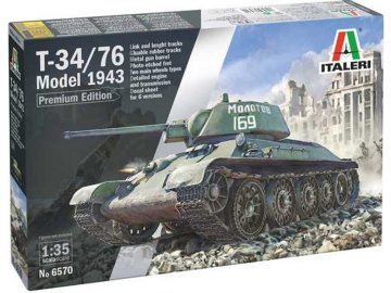 Model Kit tank 6570 - T-34/76 Mod. 43 (1:35)