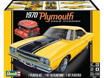 Revell - 1970 Plymouth Roadrunner, Plastic ModelKit MONOGRAM auto 4531,1/24