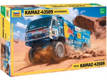 Zvezda - Kamaz rallye truck, Model Kit truck 3657, 1/35