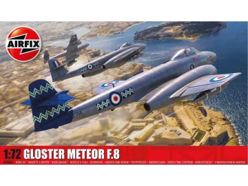 Airfix - Gloster Meteor F.8, Classic Kit letadlo A04064, 1/72