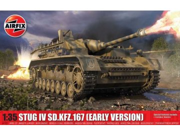 Airfix - Stug IV Sd.Kfz.167, Classic Kit tank A1377, 1/35