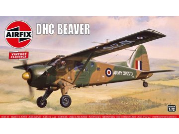 Airfix - de Havilland Beaver, Classic Kit VINTAGE letadlo A03017V, 1/72