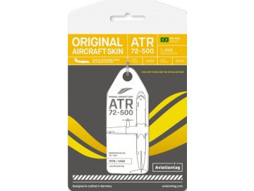 42749 avt101 221012 atag passaredo atr72 skd cardboard mock up white