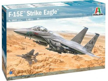 Italeri - McDonnell Douglas F-15E Strike Eagle, Model Kit letadlo 2803, 1/48
