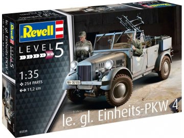 Revell - Einheits-PKW Kfz.4, Plastic ModelKit military 03339, 1/35