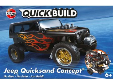Airfix - Jeep 'Quicksand' Concept, Quick Build auto J6038