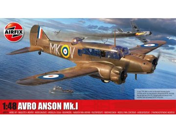 Airfix - Avro Anson Mk.I, Classic Kit letadlo A09191, 1/48