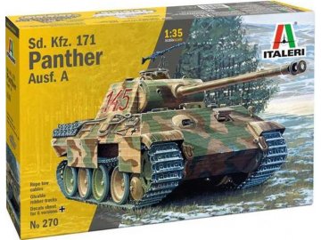 Italeri - Sd.Kfz. 171 Panther Ausf A, Model Kit tank 0270, 1/35
