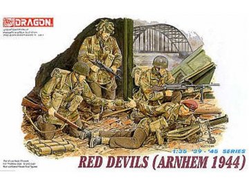 Dragon - RED DEVILS, ARNHEIM 1944, Model Kit figurky 6023, 1/35