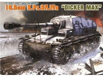 Dragon - 10.5cm K.Pz.Sfl.Iva "Dicker Max", Model Kit 6979, 1/35