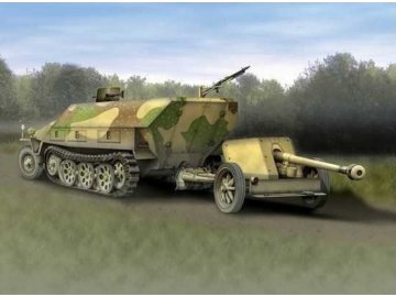 Model Kit military 7369 - Sd.Kfz.251/1 Ausf.D &amp; 7.5cm PaK 40 (1:72)