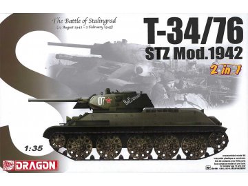 Model Kit tank 6453 - T-34/76 STZ MOD.1942 (1:35)