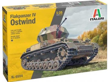Italeri - Flakpanzer IV Ostwind, Model Kit military 6594, 1/35