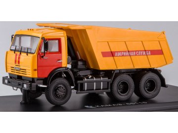 Start Scale Models - KAMAZ-65115, sklápěčka, emergency services, 1/43