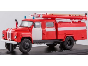 Start Scale Models - AC-30(53-12)-106V (GAZ-53), hasiči, bílé pruhy, 1/43