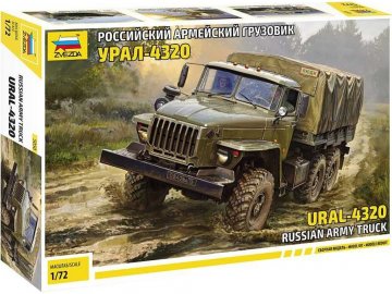 Model kit military 5050 - URAL-4320 Truck (1:72)