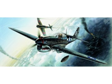 Academy - Curtiss P-40M/N Warhawk, ModelKit letadlo 12465, 1/72