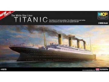 Academy - R.S.M. Titanic, The White Star liner, MCP, Model Kit loď 14215, 1/400