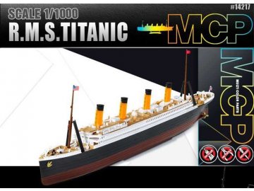 Academy - R.M.S. Titanic, MCP, Model Kit loď 14217, 1/1000