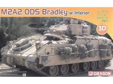 Dragon - M2A2 ODS BRADLEY w/INTERIOR, Model Kit tank 7414, 1/72