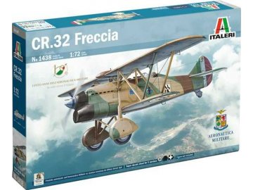 Italeri - Fiat CR 32, Model Kit letadlo 1438, 1/72