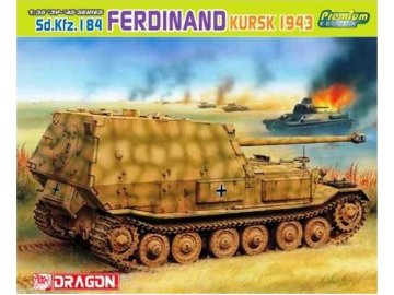 Dragon - Sd.Kfz. 184 FERDINAND KURSK 1943 (PREMIUM EDITION), Model Kit military 6495, 1/35