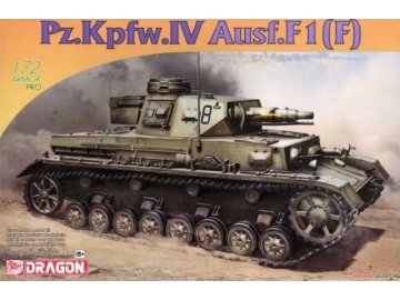 Dragon - Pz.Kpfw.IV Ausf.F1(F), Model Kit military 7609, 1/72