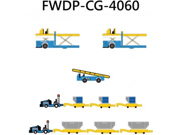 42979 fantasy wings fwdp cg 4060 airport accessories cargo container set aahk xa9 190996 0