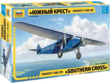 Model kit letadlo 7233 - Fokker F-VII Trimotor (1:72)