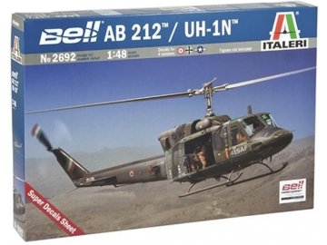 Italeri - AB 212 /UH 1N, Model Kit vrtulník 2692, 1/48