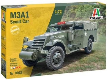 Italeri - M3A1 Scout Car, Model Kit military 7063, 1/72
