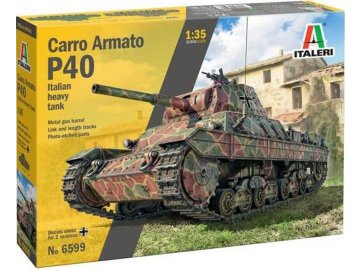 Model Kit tank PRM edice 6599 - CARRO ARMATO P 40 (1:35)