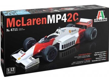 Italeri - Mc Laren MP4/2C Prost Rosberg, Model Kit auto 4711, 1/12