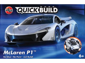 Airfix - McLaren P1 - bílý, Quick Build auto J6028