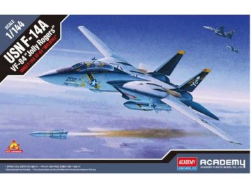 Model Kit letadlo 12626 - USN F-14A V-84 "Jolly Rogers" (1:144)