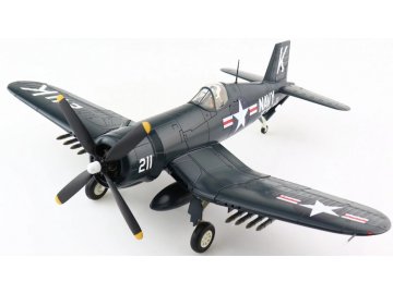 hobbymaster ha8225 vought f4u 4 corsair white 211 97231k flown by ensign jesse l brown vf 32 uss leyte 4th dec 1950 x52 189464 0