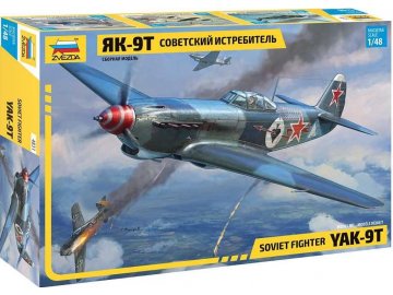 Model kit letadlo 4831 - Yak-9-T with cannon (1:48)