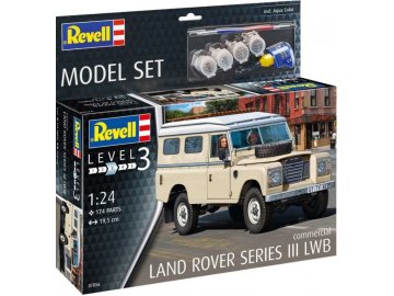 Revell - Land Rover Series III LWB (commercial), ModelSet auto 67056, 1/24